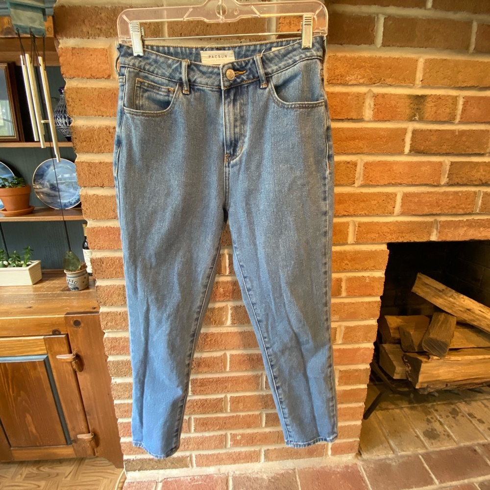 Blue Mom Jean Denim